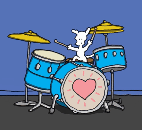 Drum Set without Applause