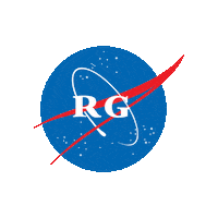 Outer Space Wow Sticker by Friendly Neighbor Records