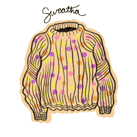 Sweater Yarn Sticker