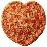 I Love You Heart Sticker by Pizza Hut UK