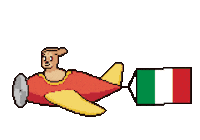 Italian Flag Sticker by Abstract HotDogs