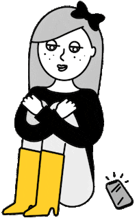 mokaroka relationship girlfriend date call me Sticker