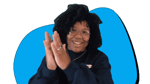 MamaDukeTV giphyupload clap lgbtq rapper Sticker