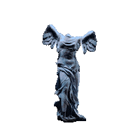 dinaaaaaah victory nike statue dinah Sticker