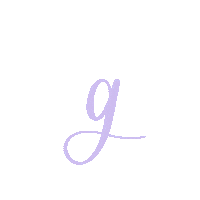 Lettering G Sticker