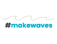 Makewaves Sticker by Mananalu Water