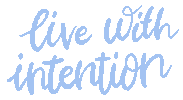 Lettering Calligraphy Sticker by Ileana Intention
