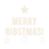 Merry Christmas Sticker by RibsOriginal