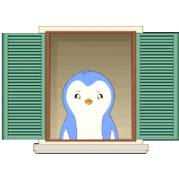 Sad Miss You Sticker by Pudgy Penguins