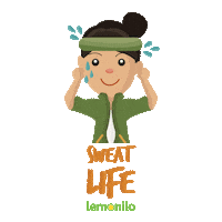 Happy Sport Sticker by Lemonilo