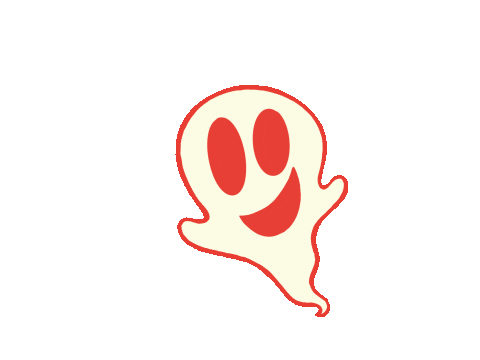 Halloween Ghost Sticker by ownerIQ