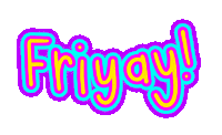 Friday Weekend Sticker by megan lockhart