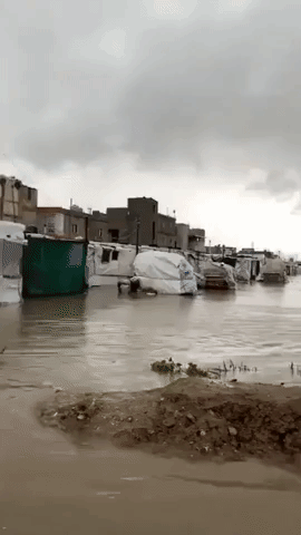 Thousands of Refugees in Lebanon Displaced Due to Flooding