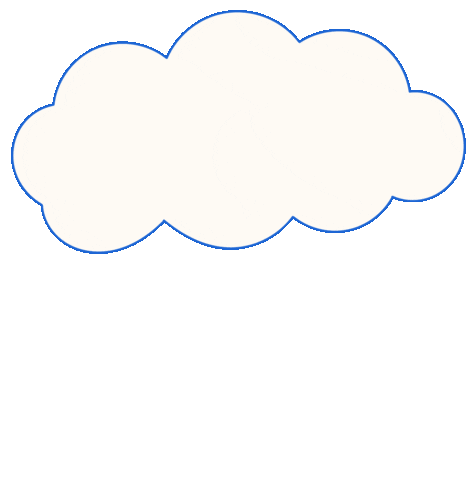 Sad Rain Sticker