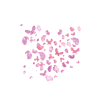 elistorycriativo heart butterfly coracao borboleta Sticker