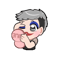 sharlots clown payaso shar sharcosss Sticker