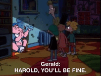 hey arnold nicksplat GIF