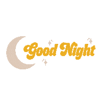 Good Night Stars Sticker