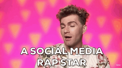 Social Media Rap GIF by RuPaul's Drag Race