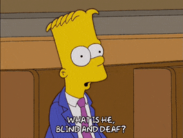 angry bart simpson GIF