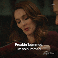 Im Sad High School GIF by English Teacher FX