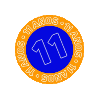 11Anos Sticker by ascenty_dc