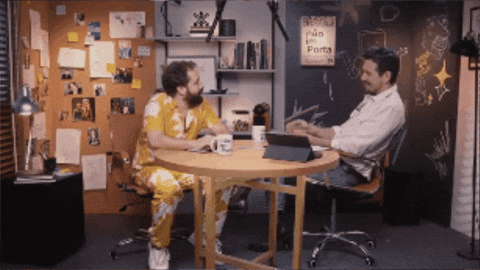 Gregorio Duvivier Podcast GIF by Porta Dos Fundos