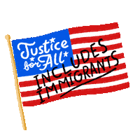 Stay Safe American Flag Sticker by All Better