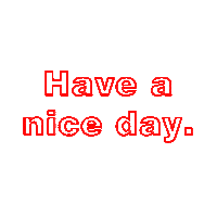 Have A Nice Day Positivity Sticker by Crafted Sounds