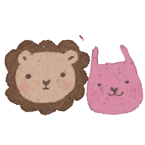 lapinchang giphyupload love sweet couple Sticker