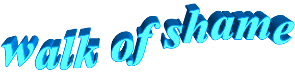 sexy walk of shame Sticker by AnimatedText
