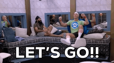 Happy Lets Go GIF by Big Brother
