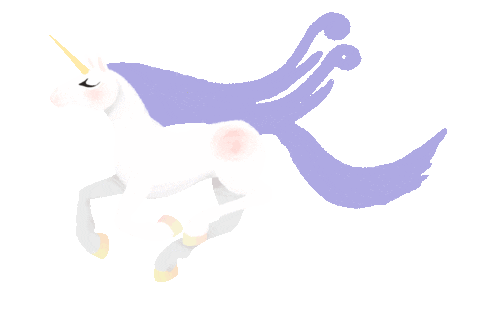 Unicorn Lux Sticker by Mermaid_Lux
