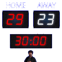 23 Away Sticker