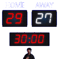27 Away Sticker