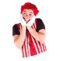 Clown Love Sticker