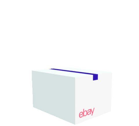 box delivery Sticker by eBay