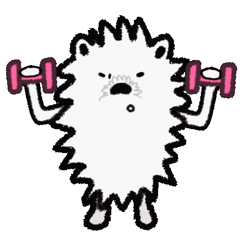 Pink Fighting Sticker