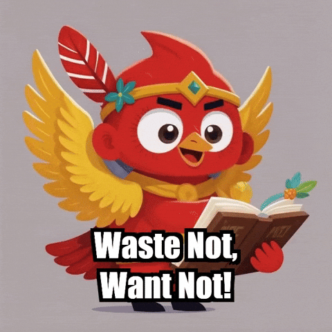 Leftovers Waste Not GIF by The Cardinal Virtue