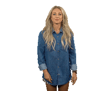 girl pointing Sticker by Amsterdenim