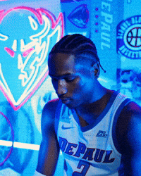 Mens Basketball GIF by DePaul Athletics