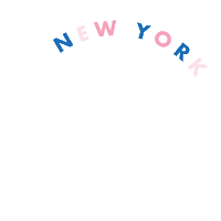 Blue New York Business Sticker by Create Cultivate