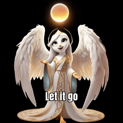 Accept Let Go GIF by thedoveinity