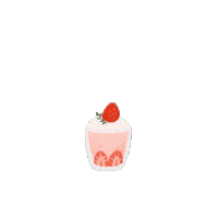 BAOXUANNN strawberry soda baoxuannn Sticker