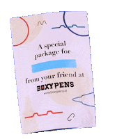 got mail Sticker by Boxy Pens