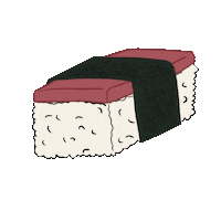 tiarakoba island hawaii local rice Sticker