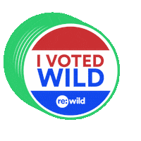 Vote Early Sticker by Re:wild