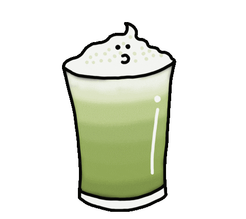 Matcha Sticker