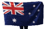 Flag Australia Sticker by Manoztralia