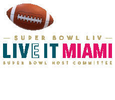 MIASBLIV miami super bowl superbowl sbliv Sticker